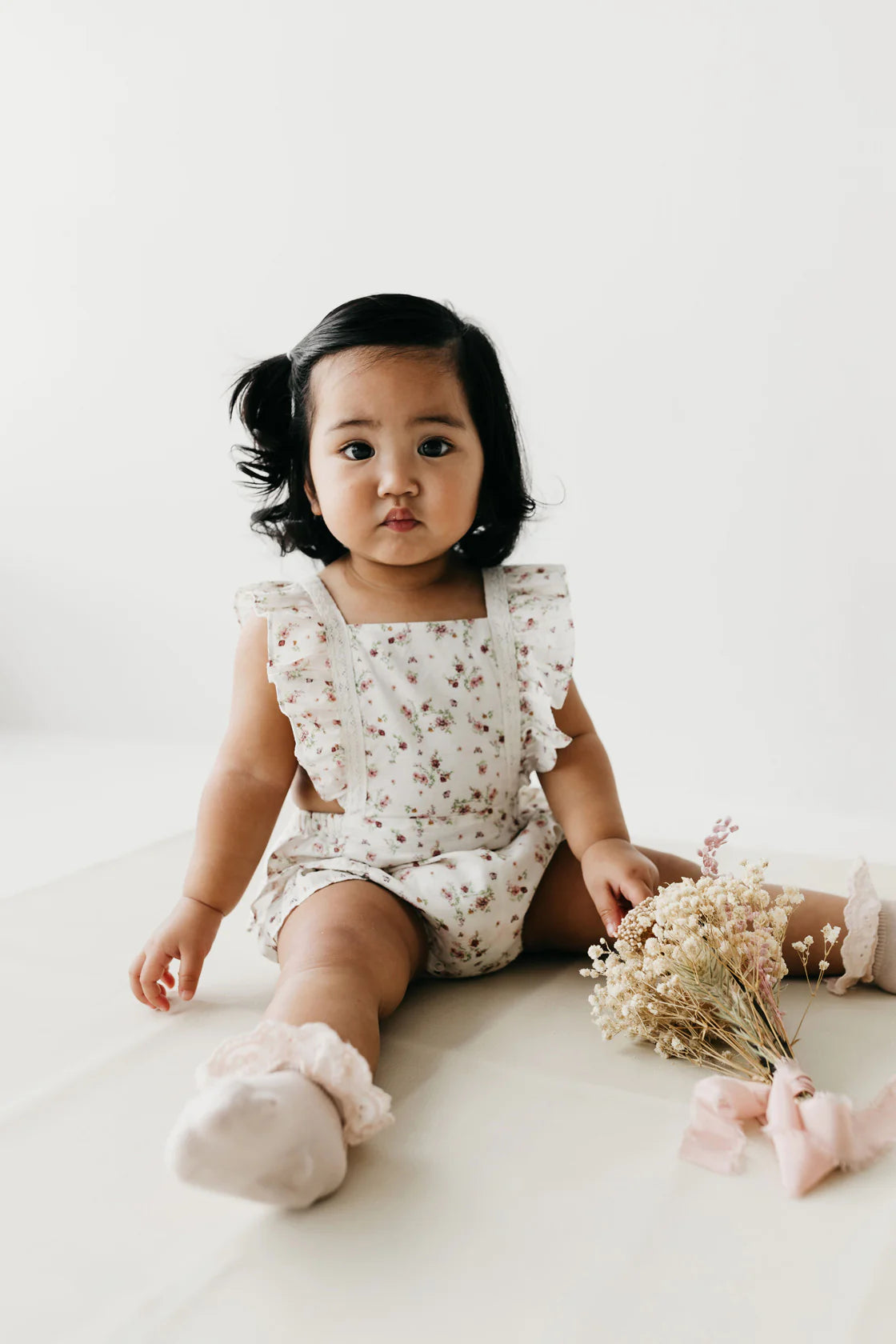Fleur Playsuit- Papillon Garden