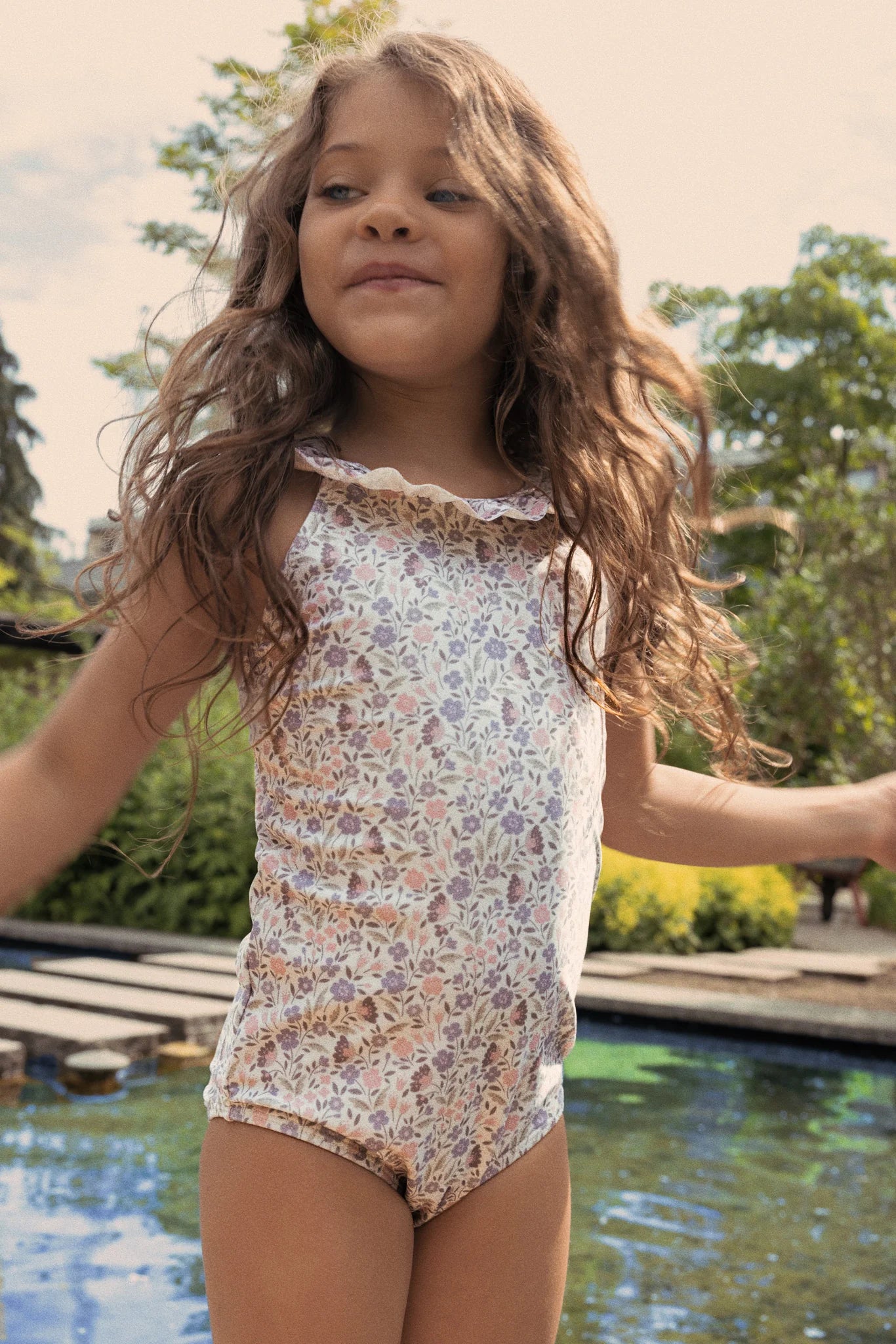Bella Swimsuit- Quinn Egret PRESALE