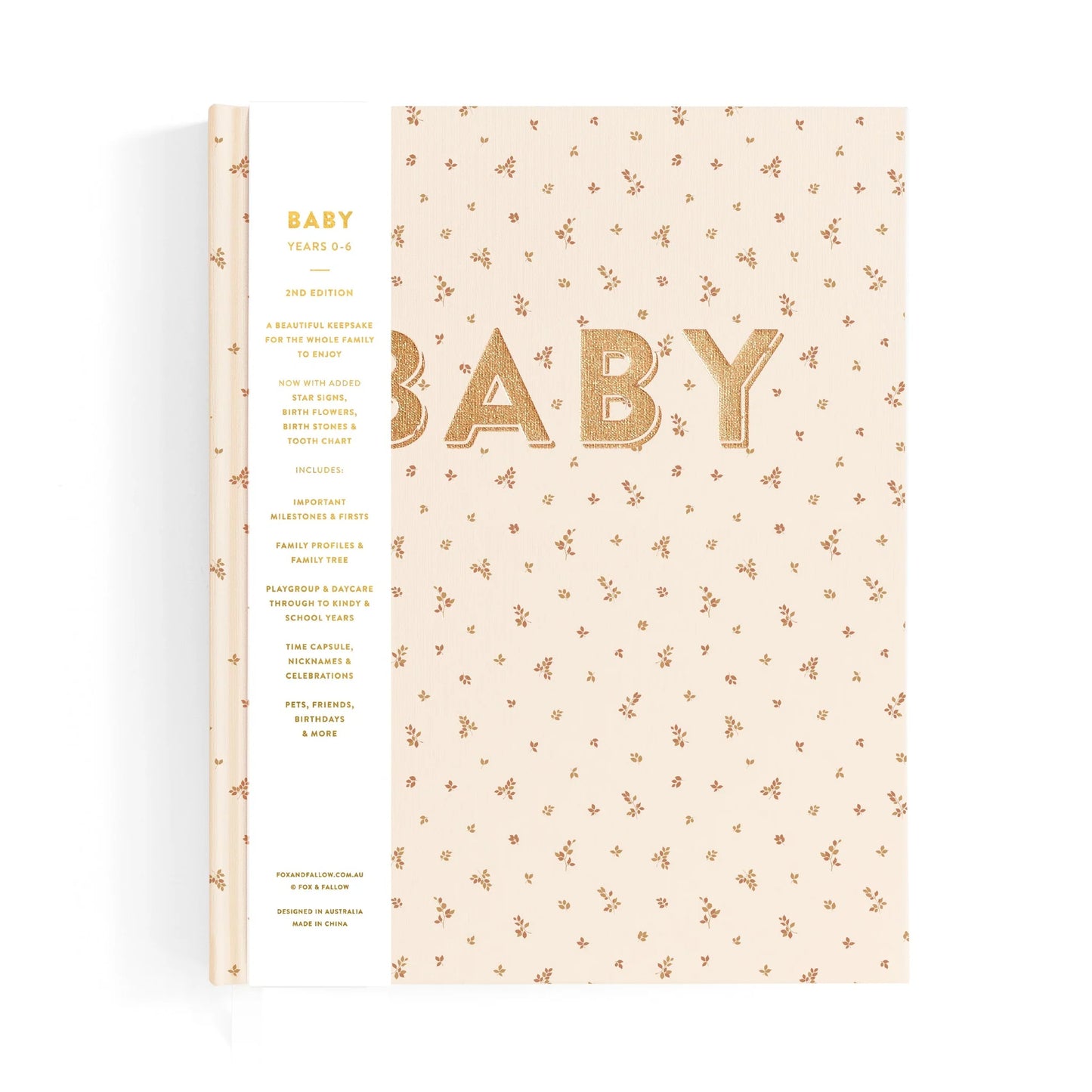 Baby Book- Broderie PRESALE