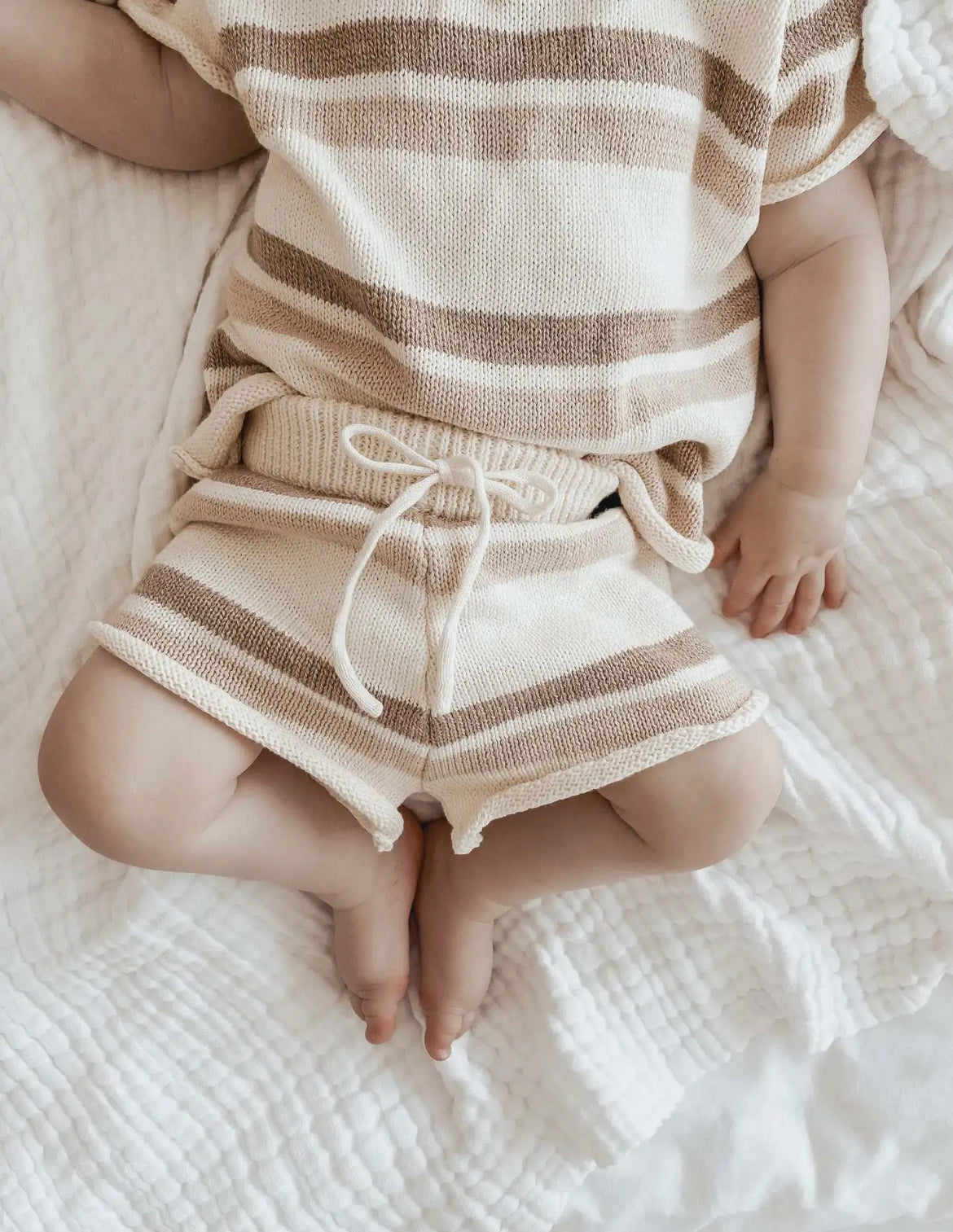 Striped Knit Set