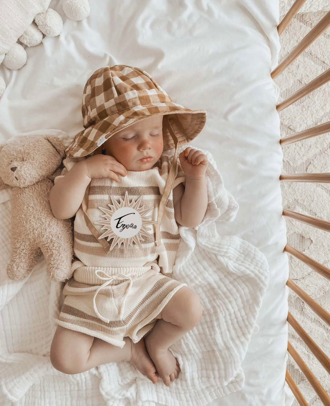 Striped Knit Set