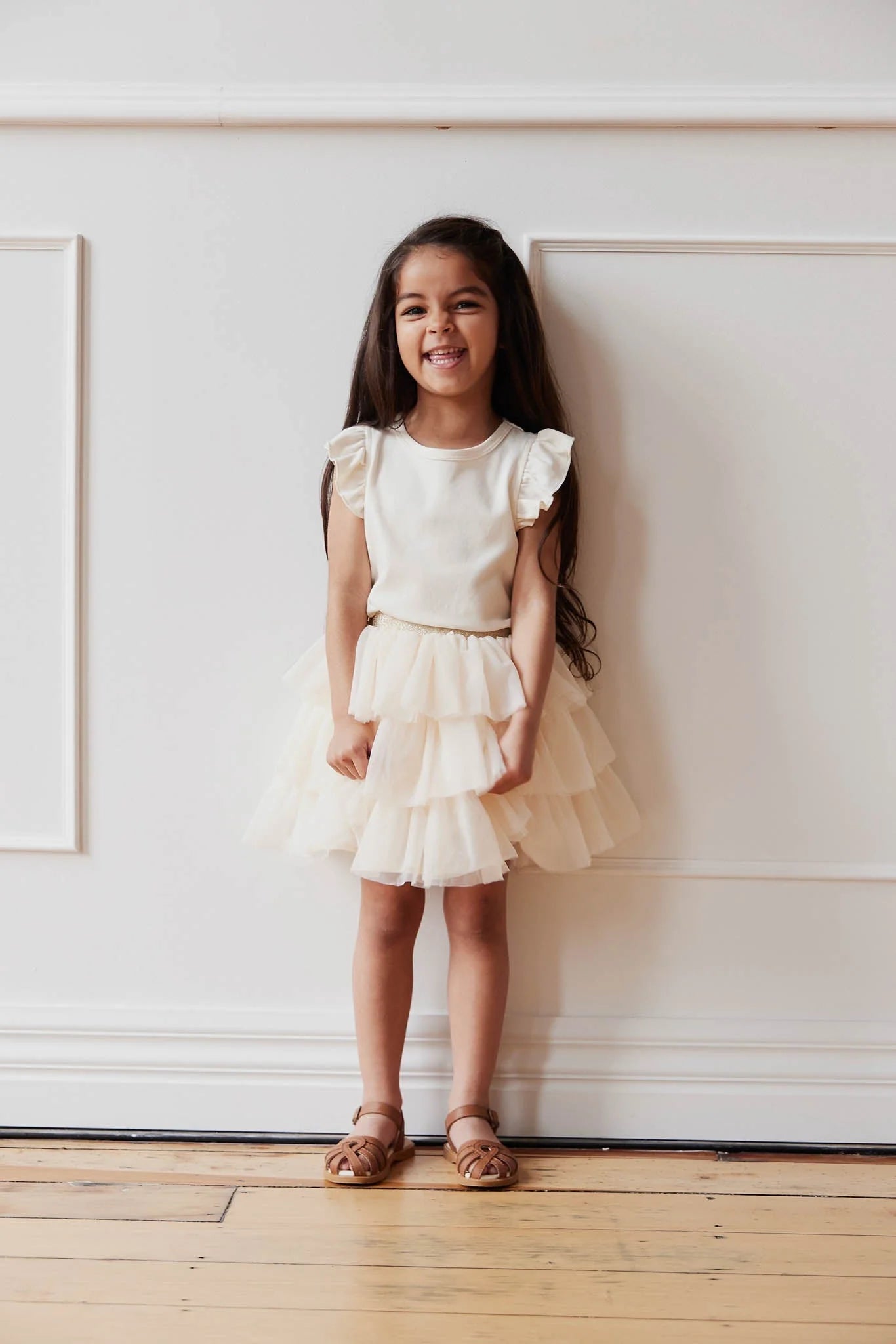Valentina Tulle Skirt - Vanilla Bean