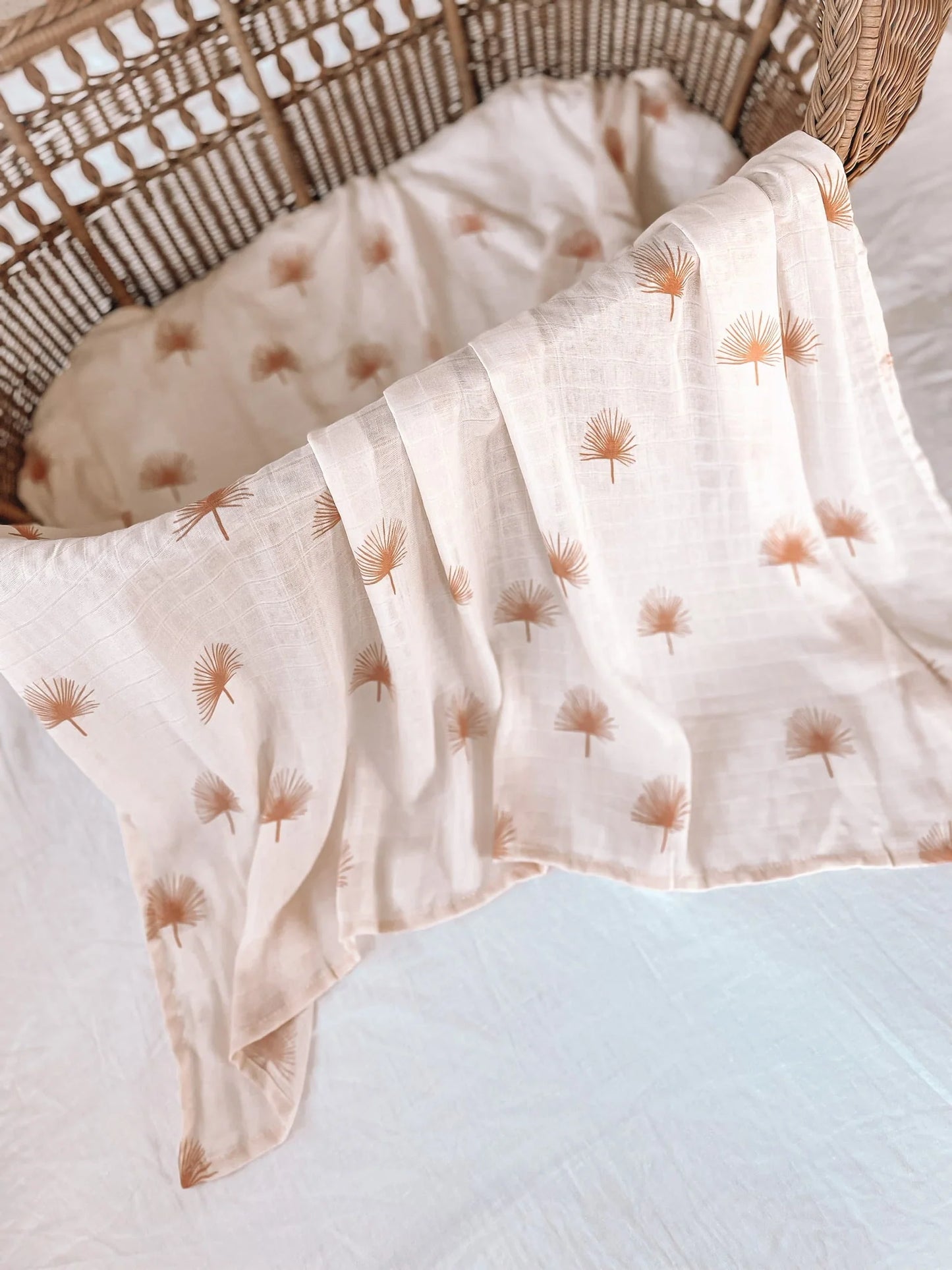 Palmetto Muslin Wrap Swaddle