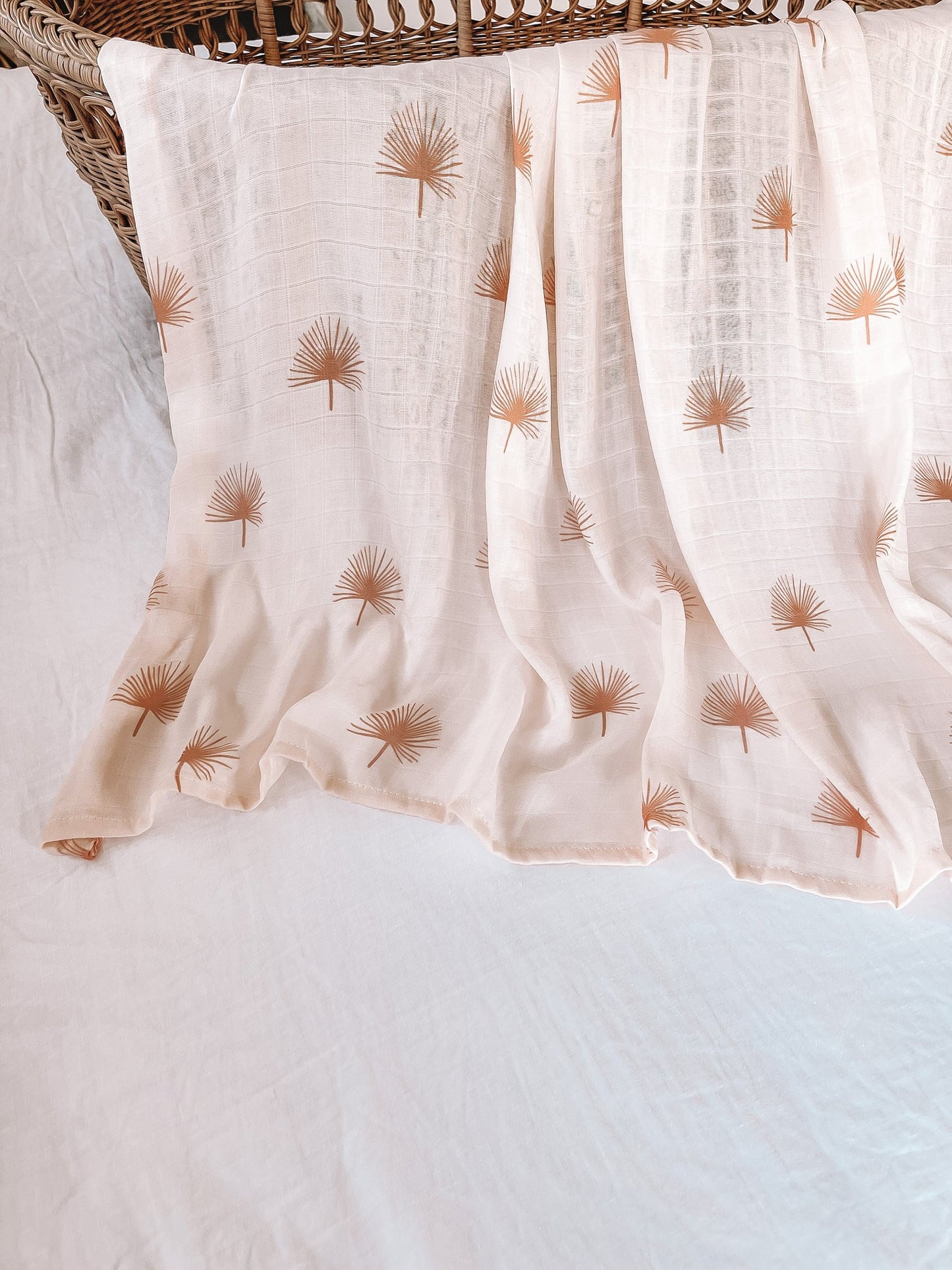 Palmetto Muslin Wrap Swaddle