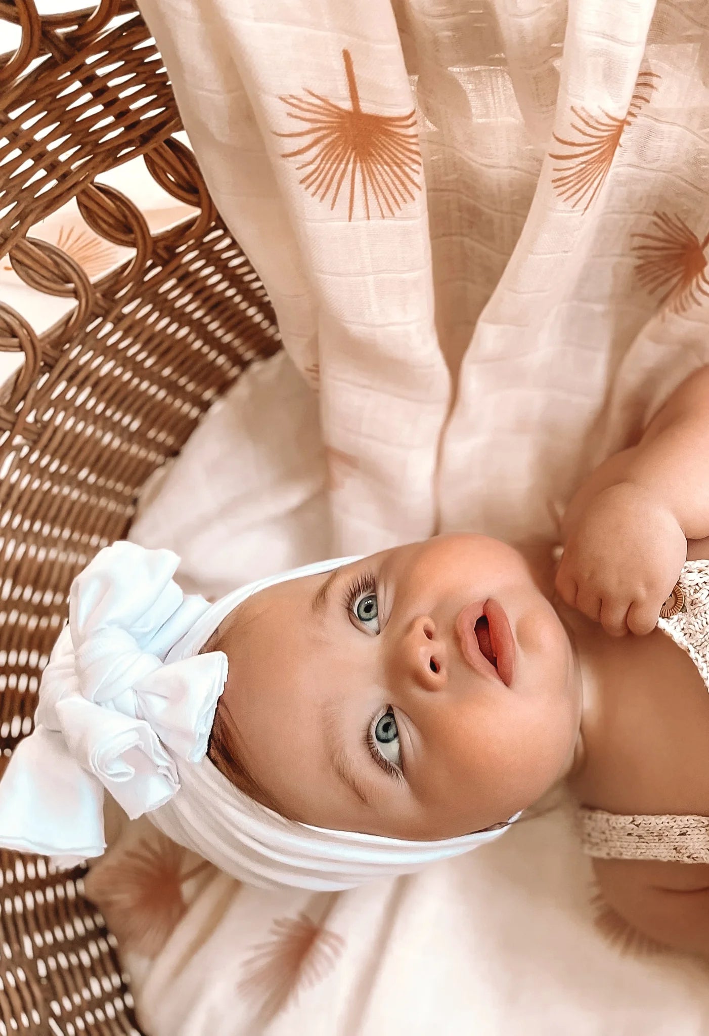 Palmetto Muslin Wrap Swaddle