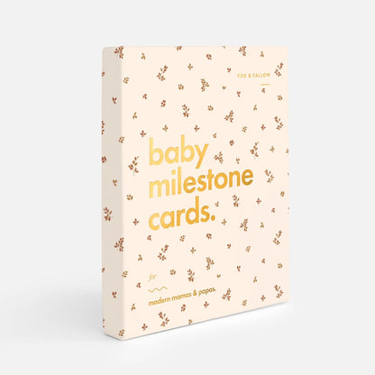 Baby Milestone Cards- Broderie PRESALE