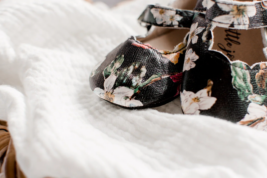 Floral Mary Jane Shoes