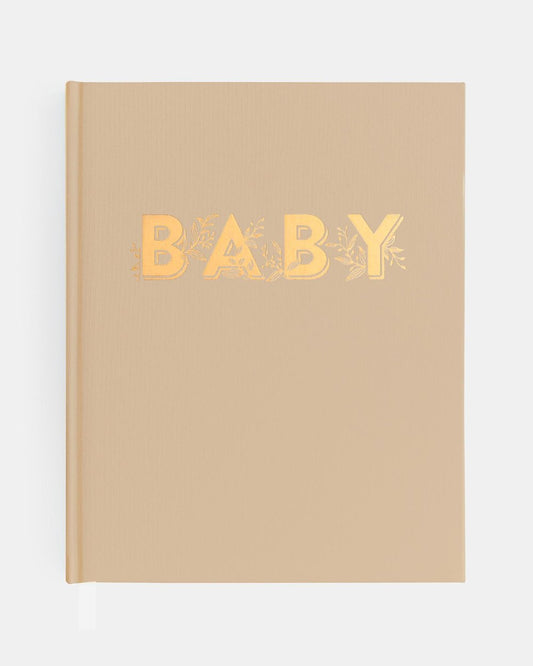 Baby Milestone Book- Biscuit