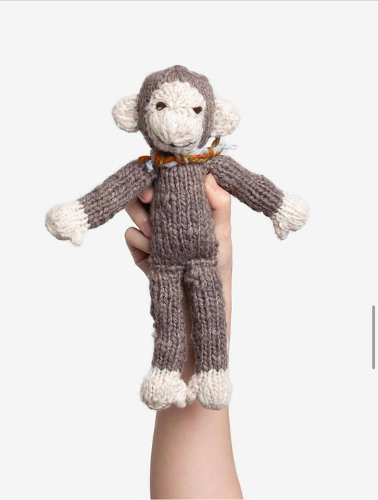 Hand Knitted Monkey